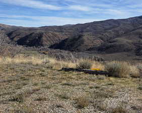 View of mountain background