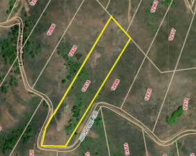 Aerial overview of property's location