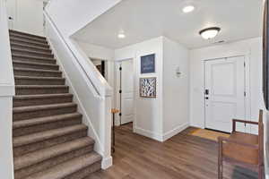 Entrance foyer and staircase