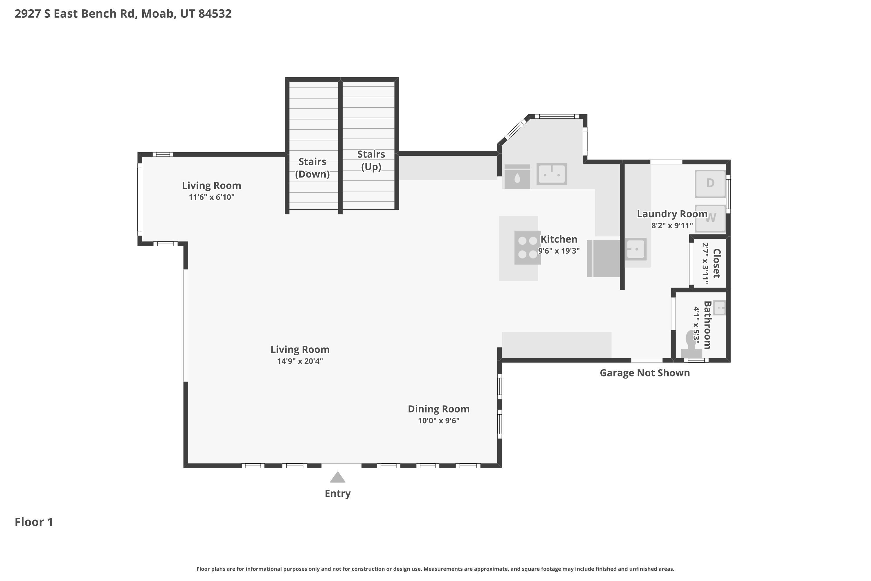 View of room layout