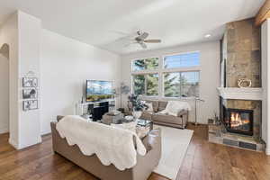 Eastward views to the Uintas and Quarry Mountain