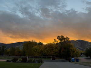 View of mountain background