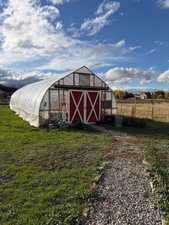 View of greenhouse