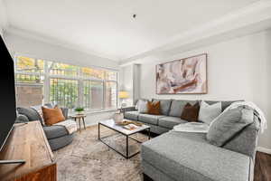 Comfortable living room space