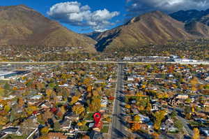 View of mountain background