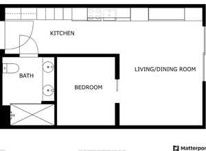 View of floor plan / room layout