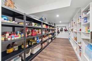 View of storage area