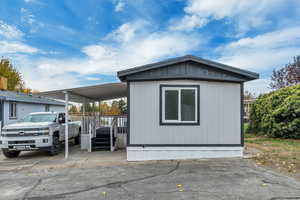 View of property exterior