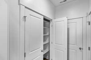 View of closet