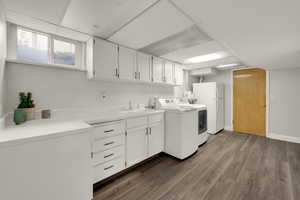 Could be easily converted to have a second kitchen with an entrance to the garage.