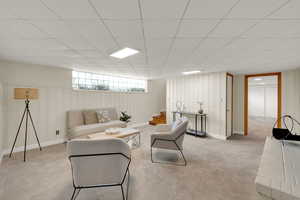 Big family room down