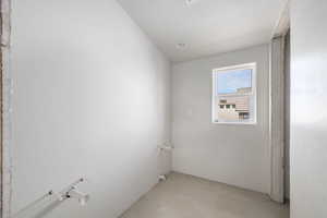 View of laundry room