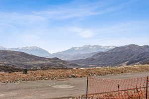 View of mountain backdrop
