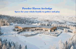 New Powder Haven 'ArcLodge' rendering.