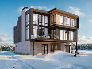 Ski run right outside the back door with a heated back patio