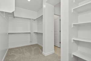 Spacious Owners Walk in Closet