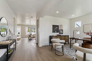 Entry with Open Office Space-Photo of another home with the same floorplan