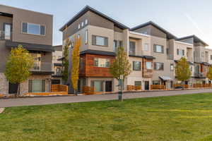 View of property featuring a residential view