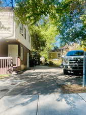 View of street. NE corner looking West