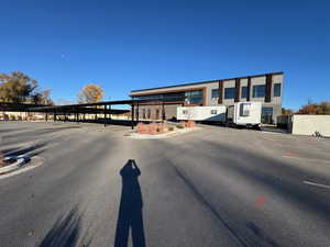 View of asphalt road