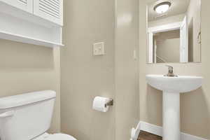 Half Bath- Main Floor