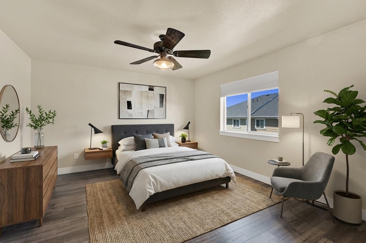 Primary Bedroom- Virtually Staged