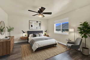 Primary Bedroom- Virtually Staged