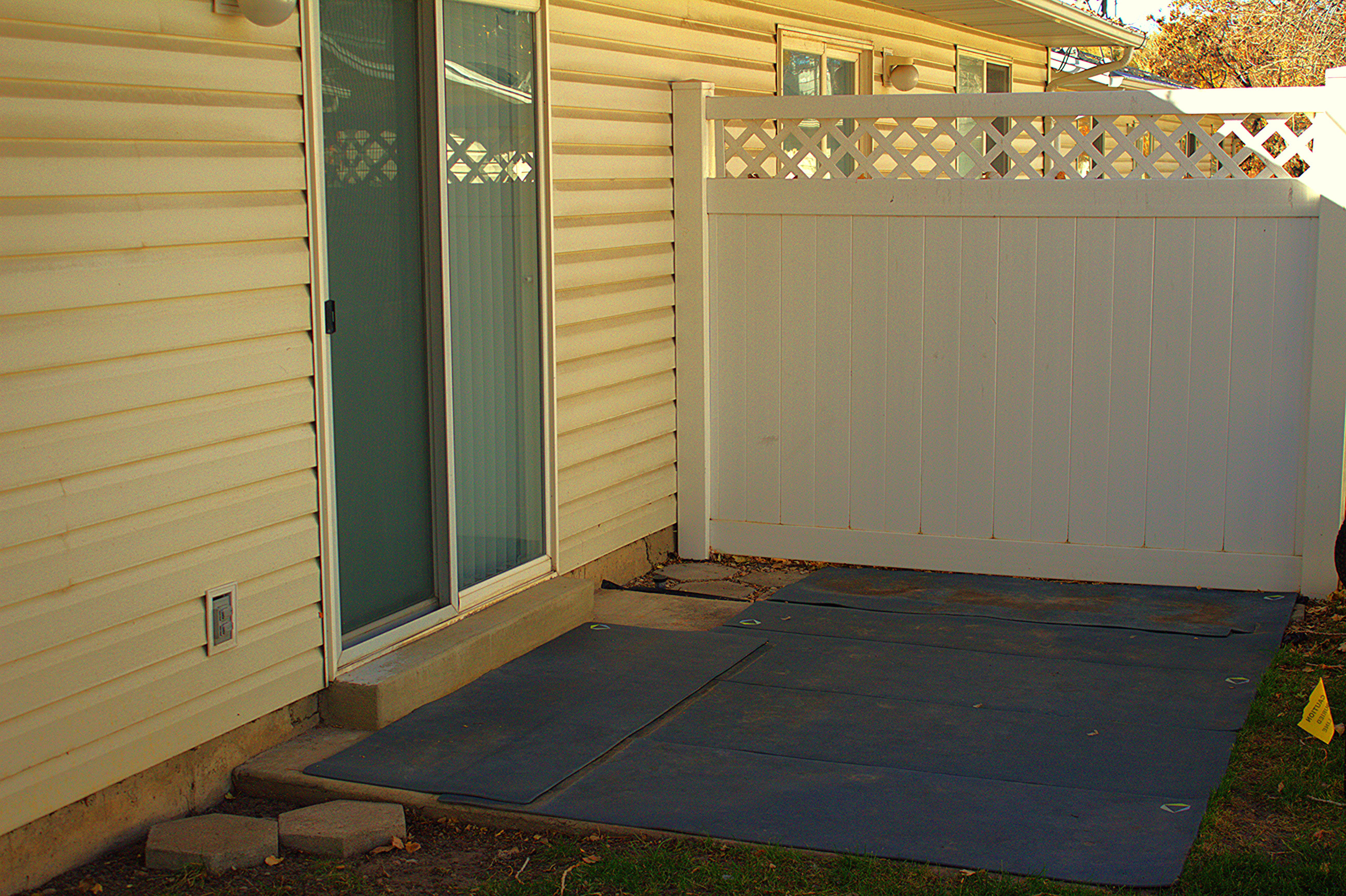 View of patio