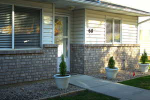 Entrance to property