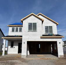 Property in mid-construction, scheduled to be complete by the first of February.