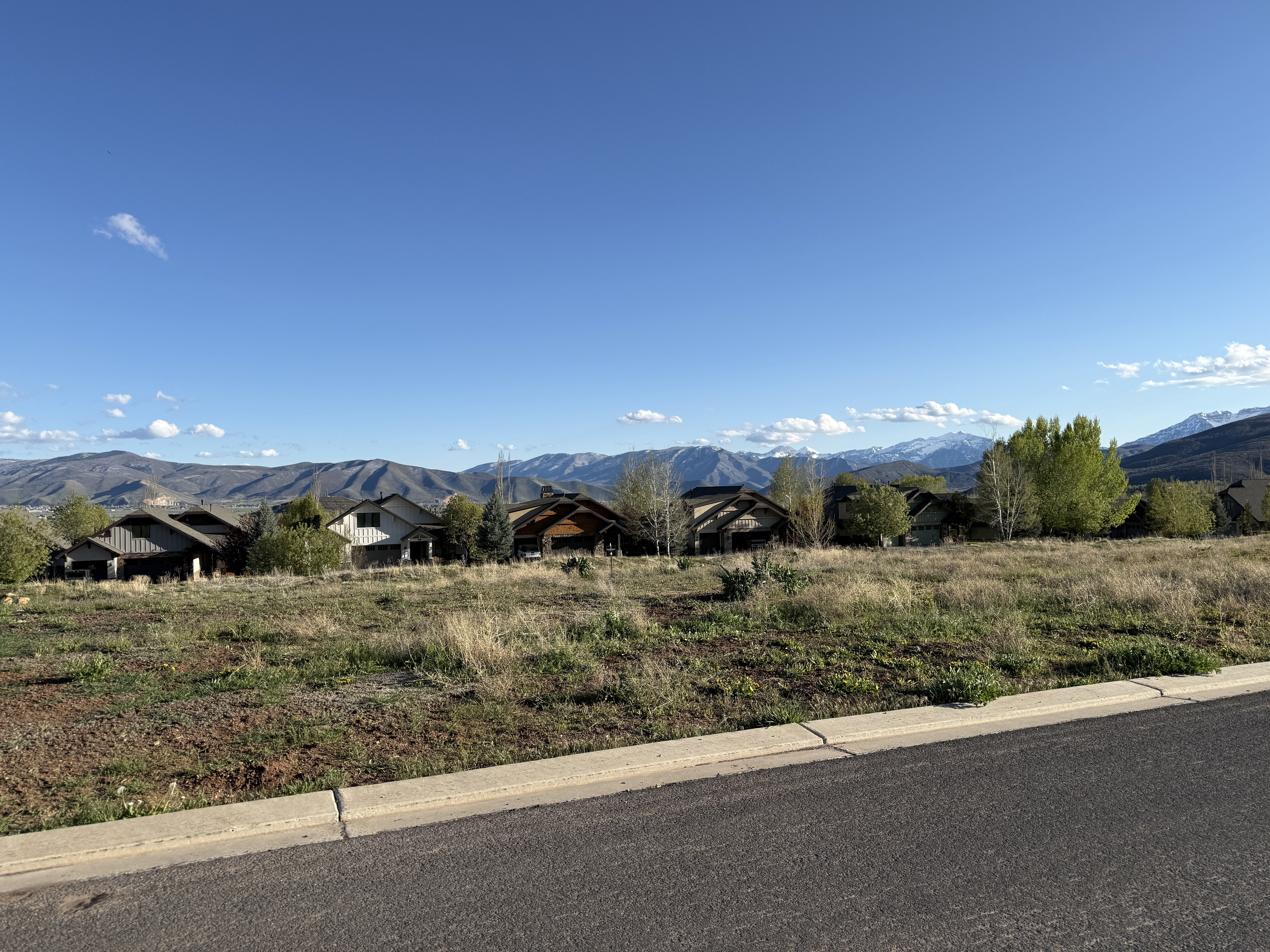 View of mountain backdrop