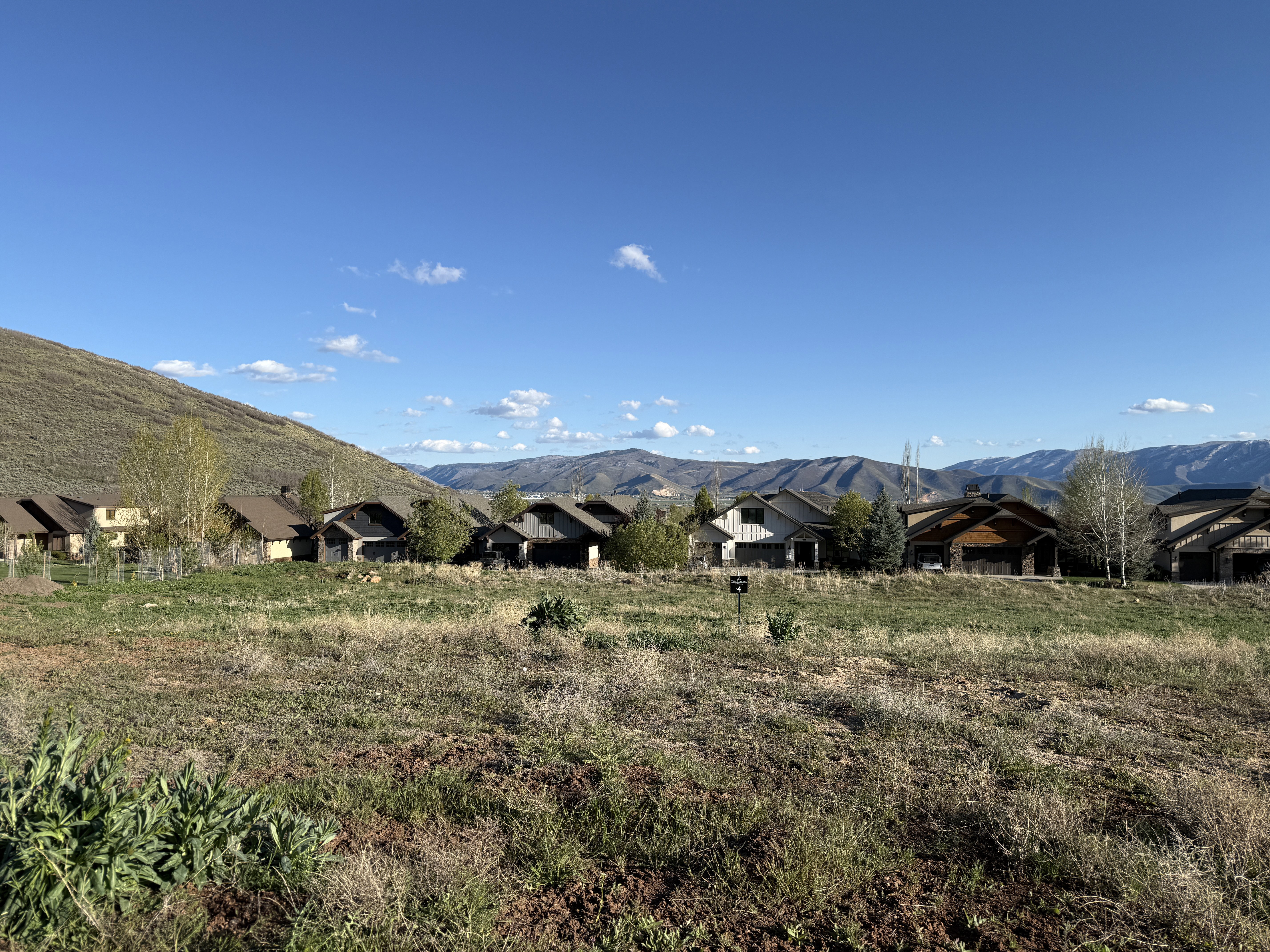 View of mountain background