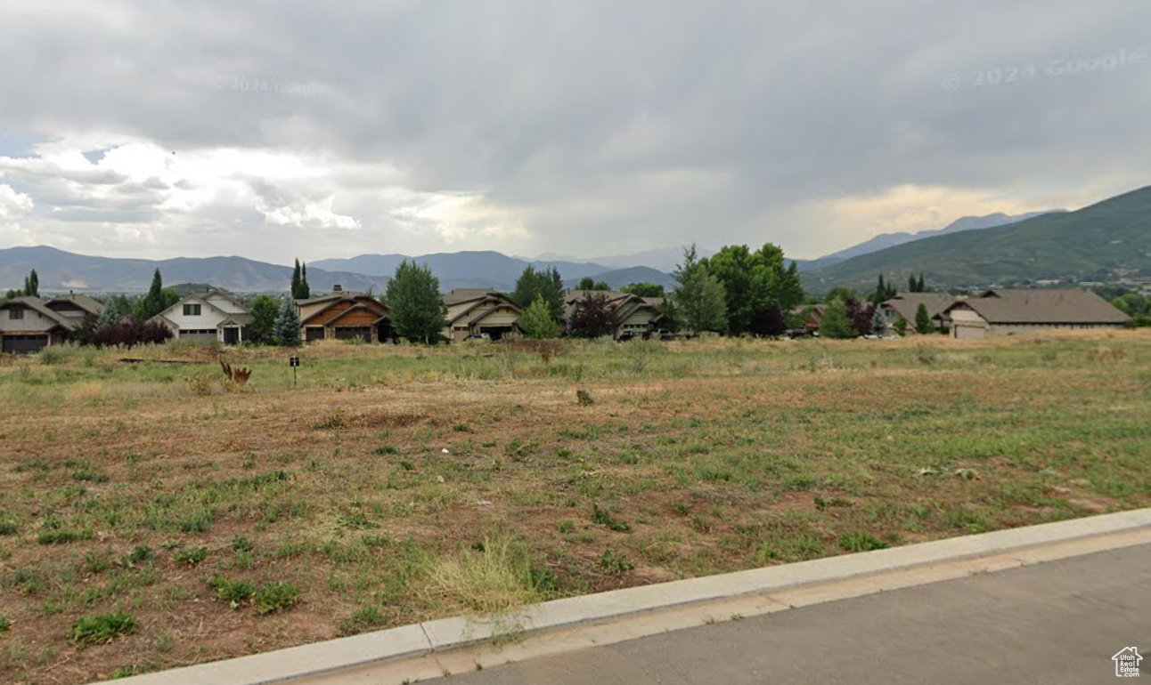 View of mountain backdrop