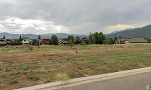View of mountain backdrop