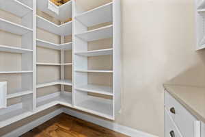 View of storage area