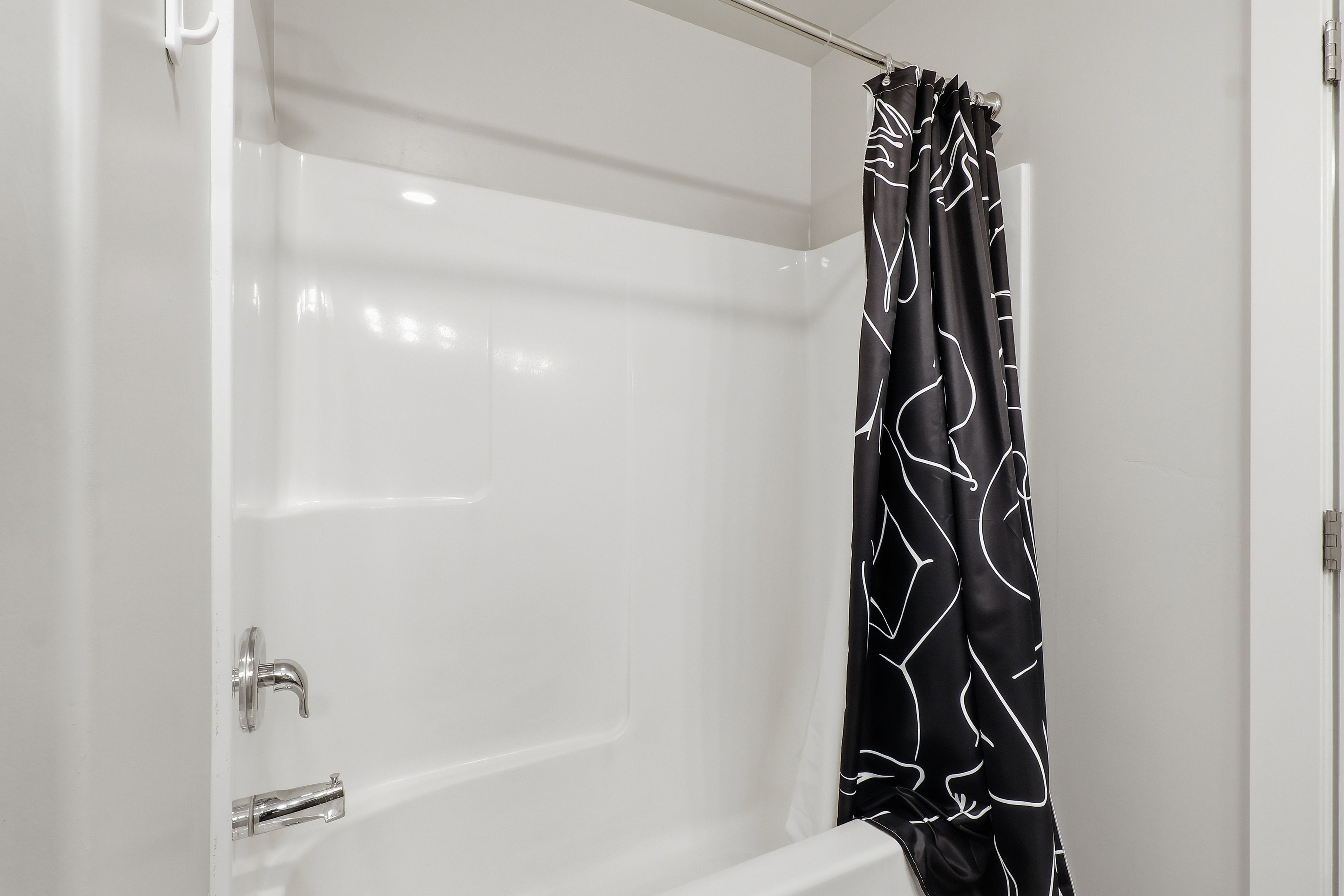 Bathroom featuring shower / tub combo
