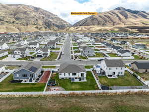 fully fenced yard with great mountain views from both East and West
