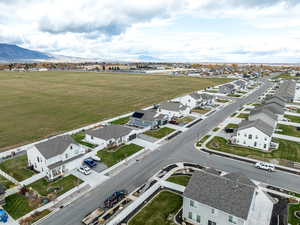 Farm land in backyard