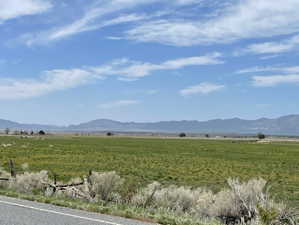Mountain view featuring rural landscape