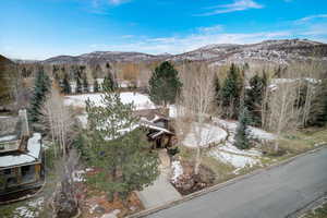 View of mountain backdrop
