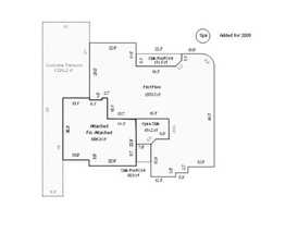 View of floor plan / room layout