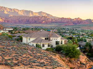 View of mountain backdrop
