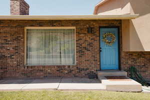 Front entrance of home.