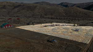 View of mountain background