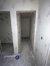 Entry to downstairs bathroom