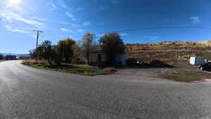 View of asphalt road