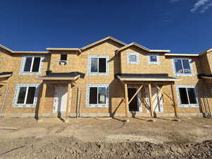 View of property in mid-construction