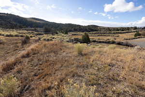 View of mountain backdrop