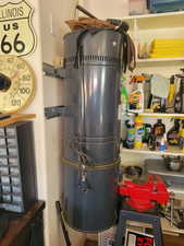 Utility room with a central vacuum unit