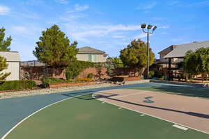 View of sport court with community basketball court